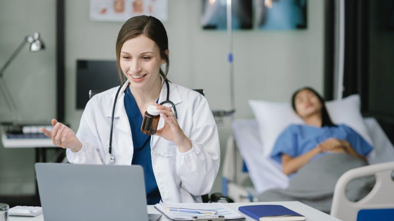 medicine, healthcare and people concept